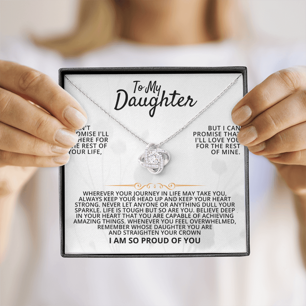 To My Daughter - Pround Of You - Beautiful Gift Set - SS4D18 Jewelry ShineOn Fulfillment