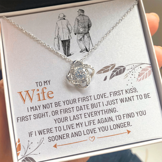 To My Wife - First Kiss - Beautiful Gift Set - SSW25 Jewelry ShineOn Fulfillment