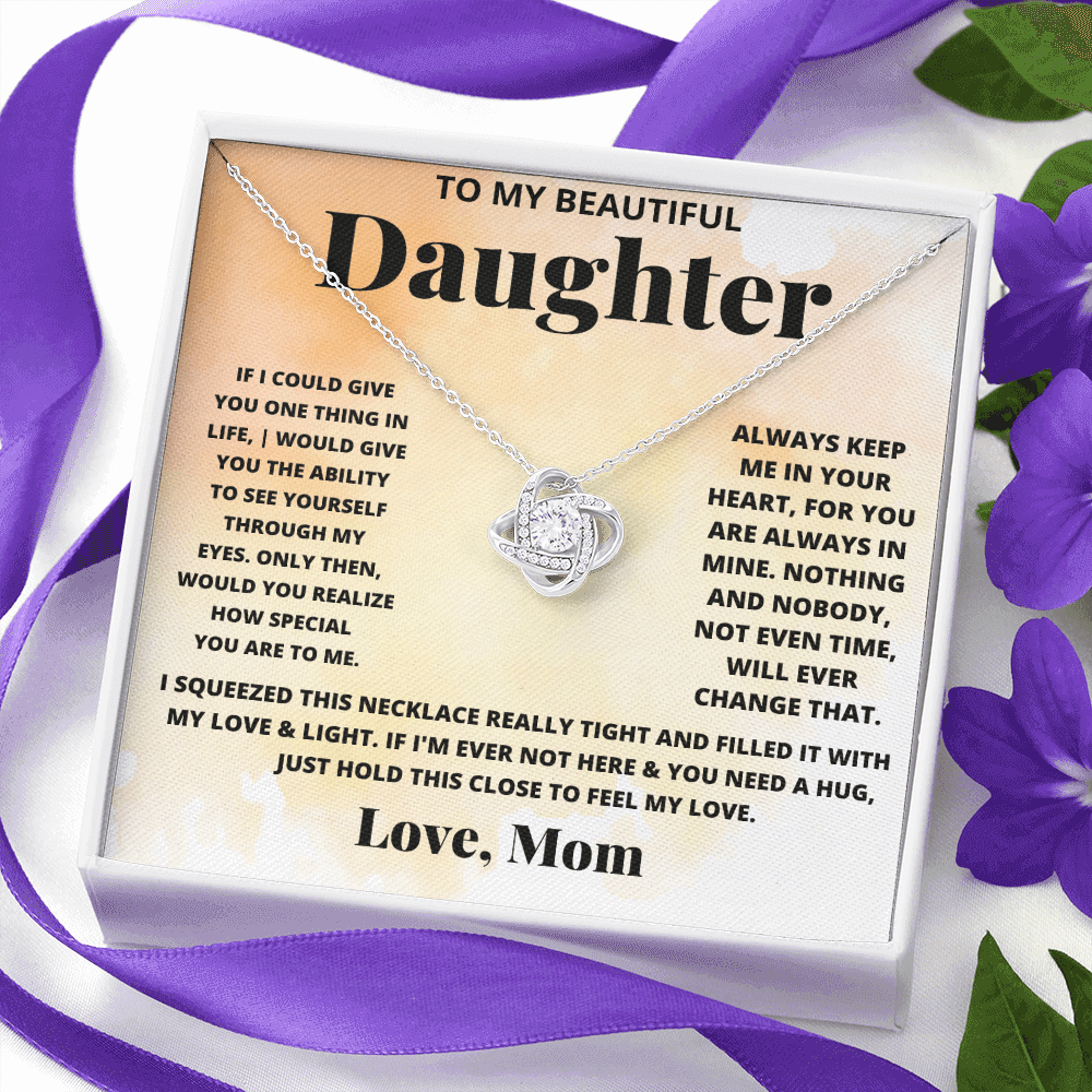 To My Daughter - Feel My Love - Beautiful Gift Set - SSD32 Jewelry ShineOn Fulfillment