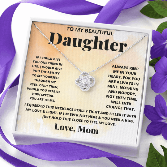 To My Daughter - Feel My Love - Beautiful Gift Set - SSD32 Jewelry ShineOn Fulfillment