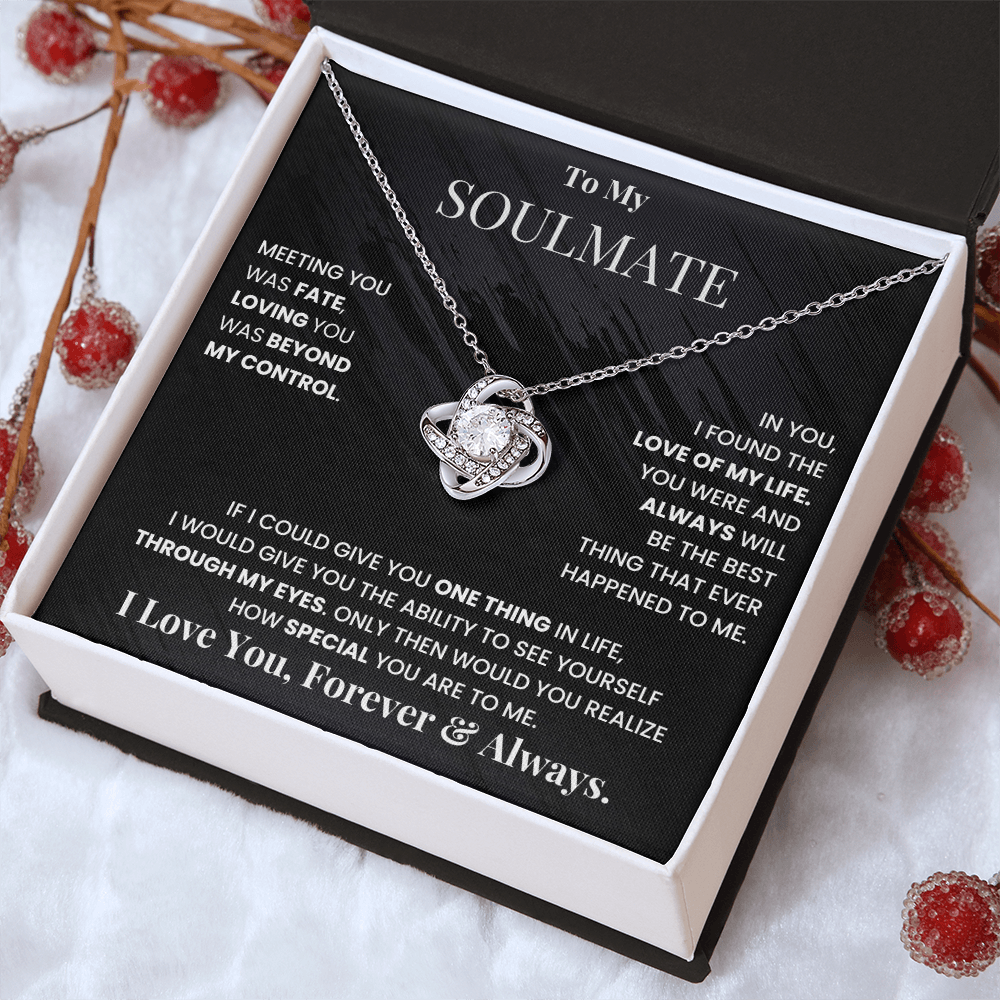 To My Soulmate - Beautiful Gift Set - SSSM3 Jewelry ShineOn Fulfillment