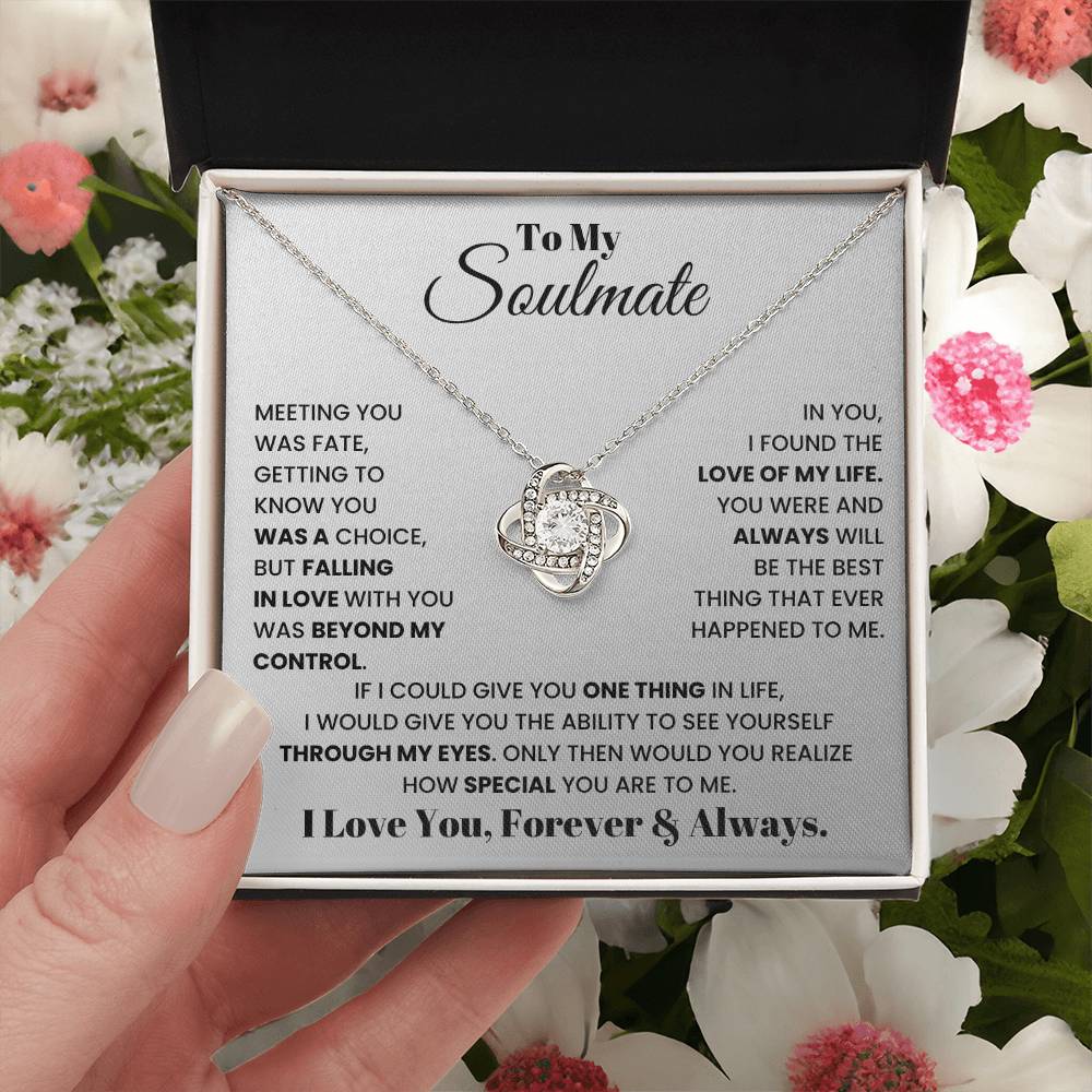 To My Soulmate - Beautiful Gift Set - SSS1 Jewelry ShineOn Fulfillment