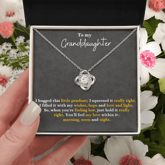 Granddaughter Necklace – Meaningful Gift for Granddaughter IVG26V2