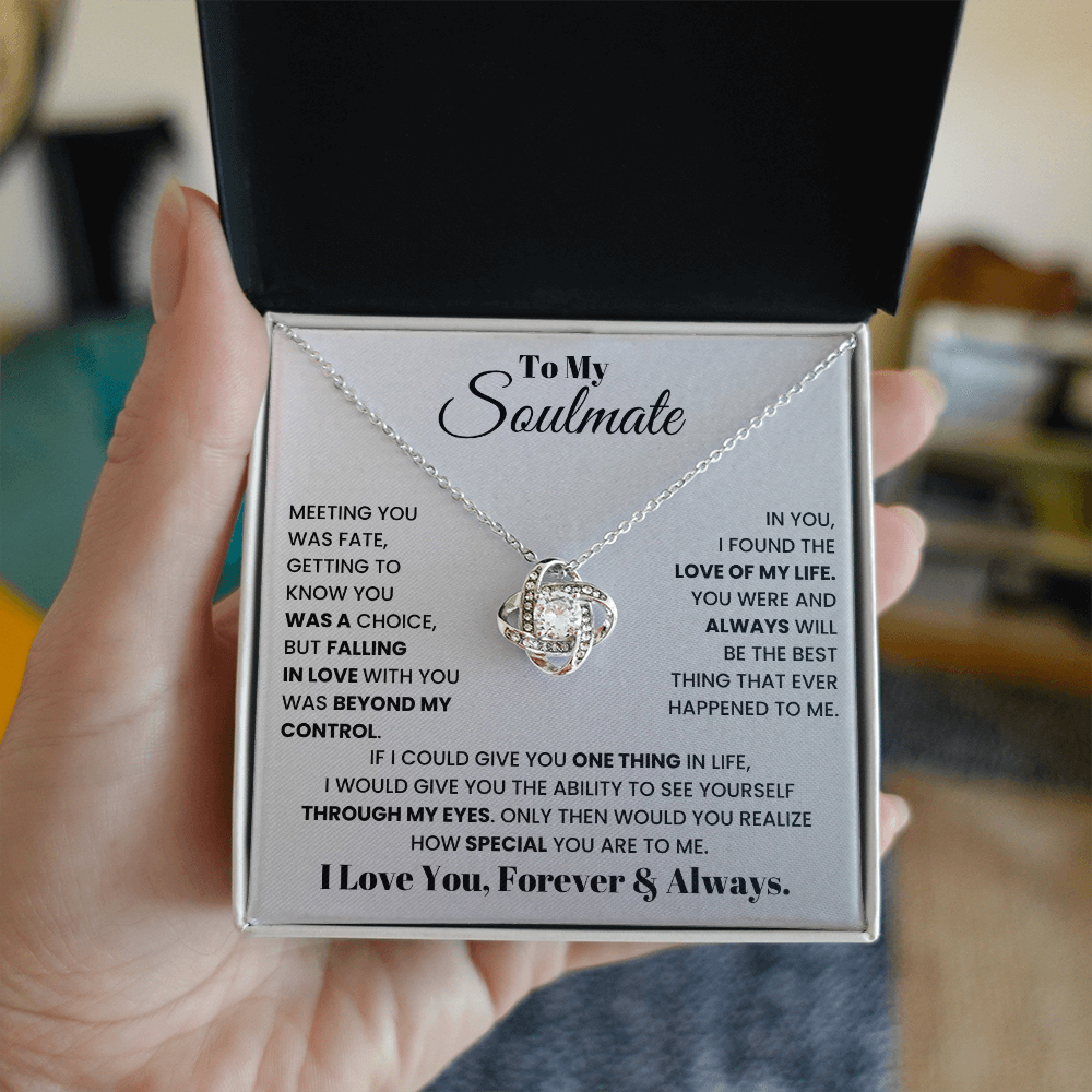 To My Soulmate - Beautiful Gift Set - SSS1 Jewelry ShineOn Fulfillment