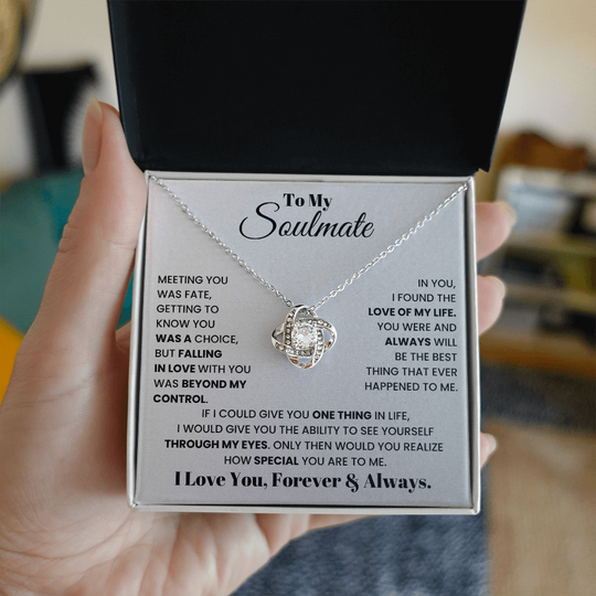To My Soulmate - Beautiful Gift Set - SSS1 Jewelry ShineOn Fulfillment