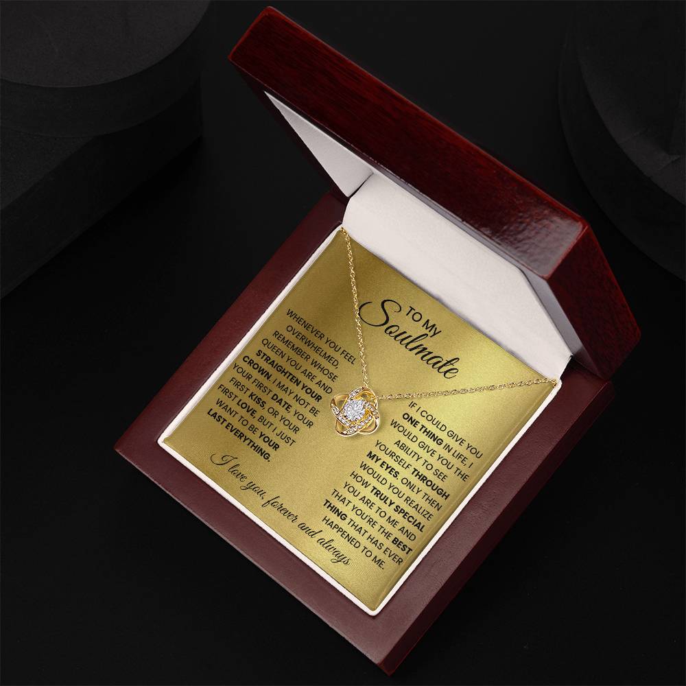 To My Soulmate - Beautiful Gift Set - SSSM2 Jewelry ShineOn Fulfillment