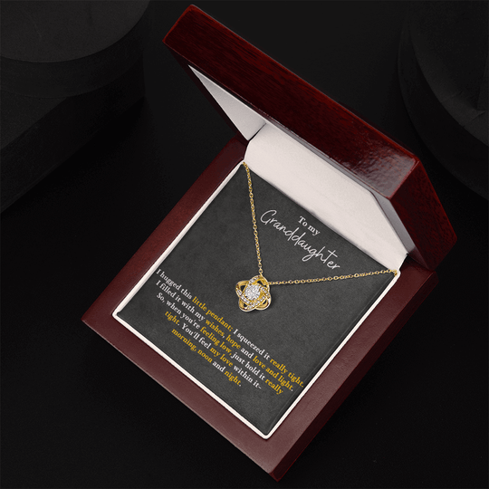 Granddaughter Necklace – Meaningful Gift for Granddaughter IVG26V2