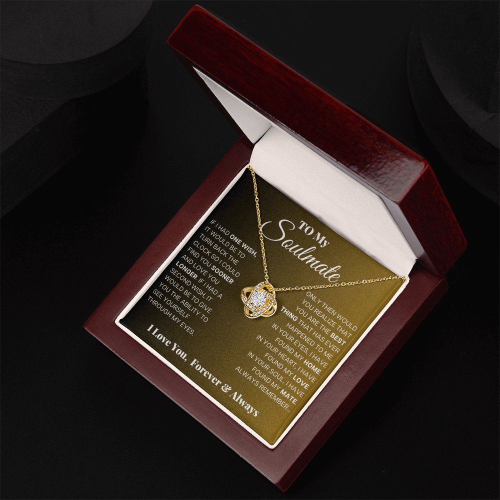 To My Soulmate - Beautiful Gift Set - SSSM5V Jewelry ShineOn Fulfillment