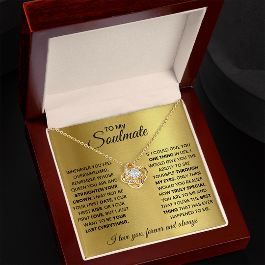 To My Soulmate - Beautiful Gift Set - SSSM2 Jewelry ShineOn Fulfillment