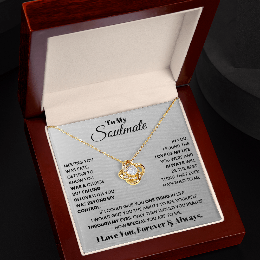 To My Soulmate - Beautiful Gift Set - SSS1 Jewelry ShineOn Fulfillment