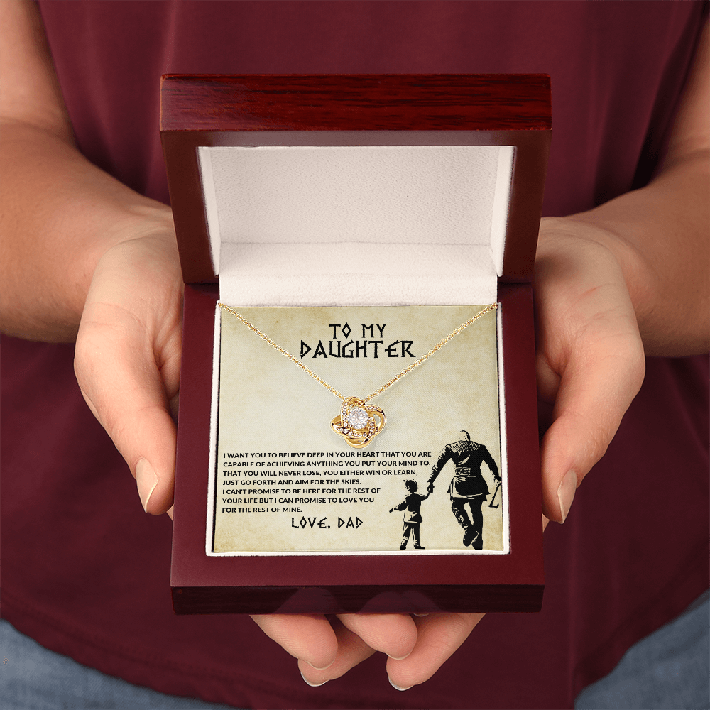 To My Daughter - Believe Deep - Beautiful Gift Set - SSD33V2 Jewelry ShineOn Fulfillment