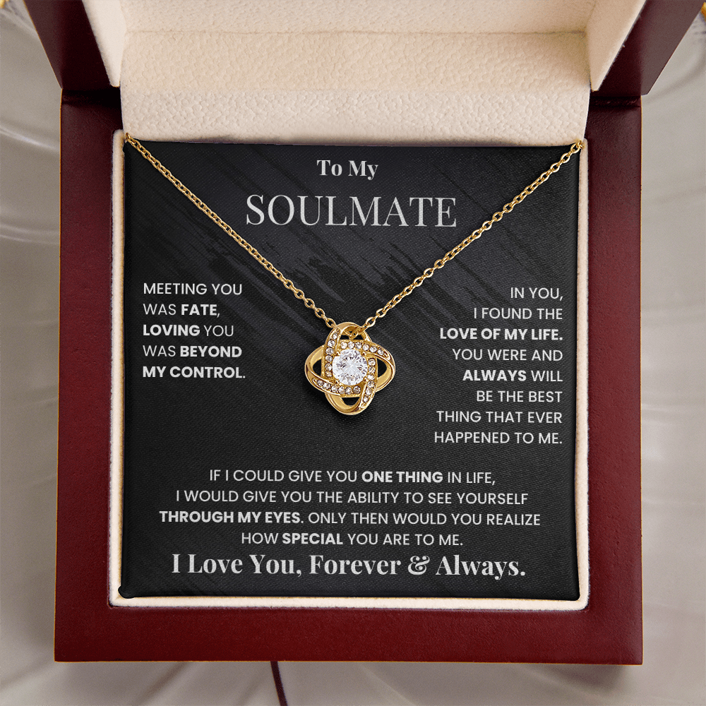 To My Soulmate - Beautiful Gift Set - SSSM3 Jewelry ShineOn Fulfillment