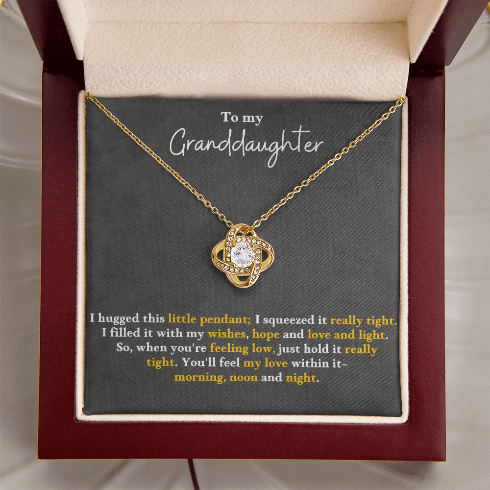Granddaughter Necklace – Meaningful Gift for Granddaughter IVG26V2