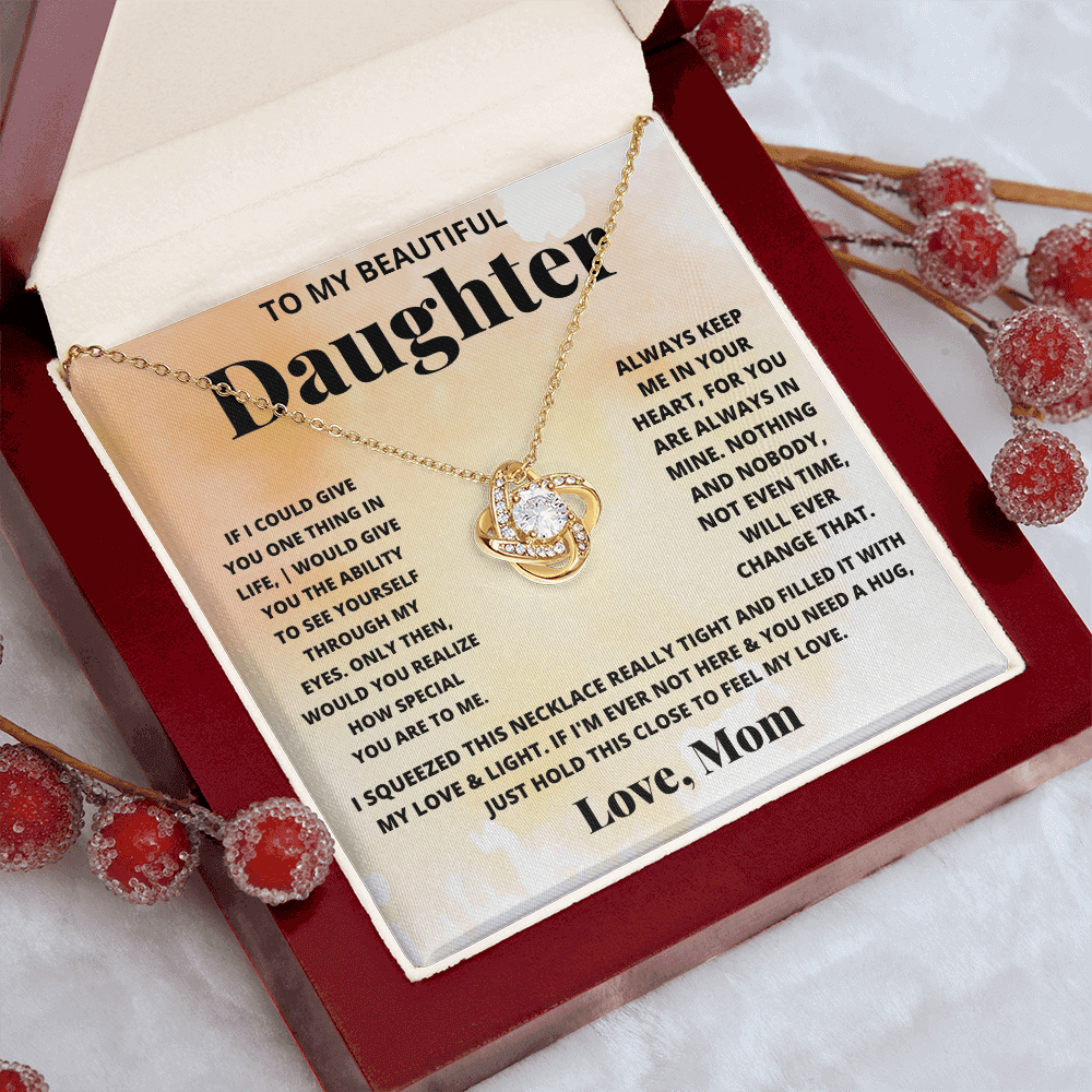 To My Daughter - Feel My Love - Beautiful Gift Set - SSD32 Jewelry ShineOn Fulfillment