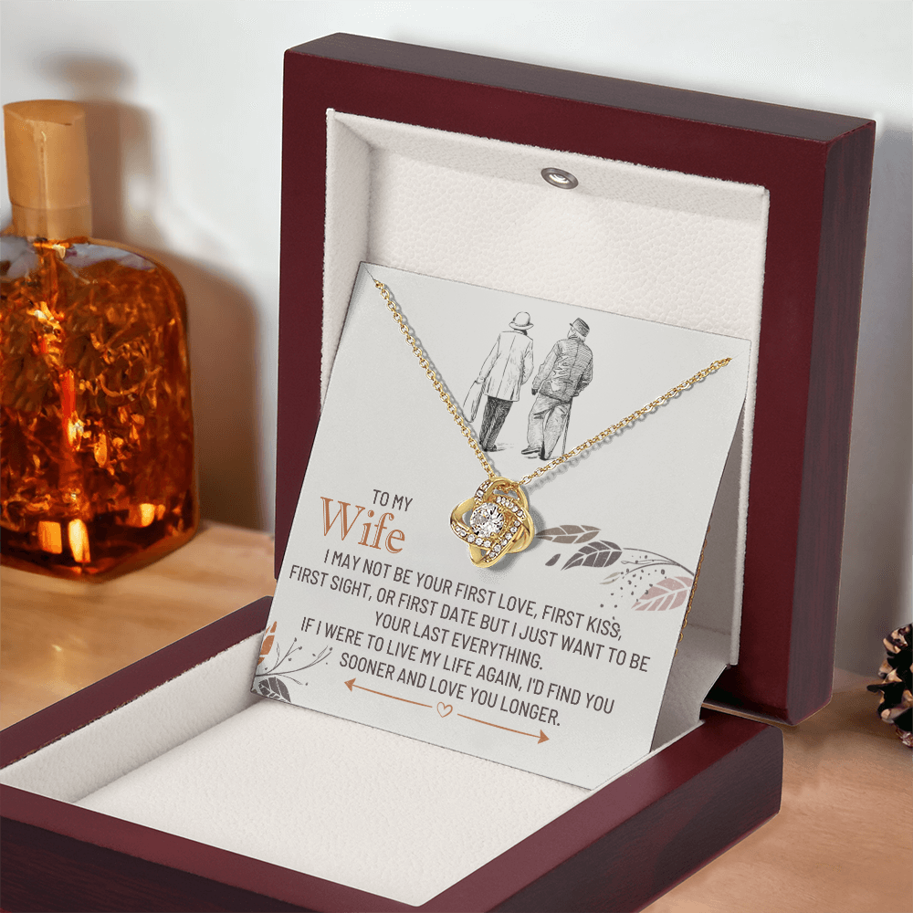 To My Wife - First Kiss - Beautiful Gift Set - SSW25 Jewelry ShineOn Fulfillment