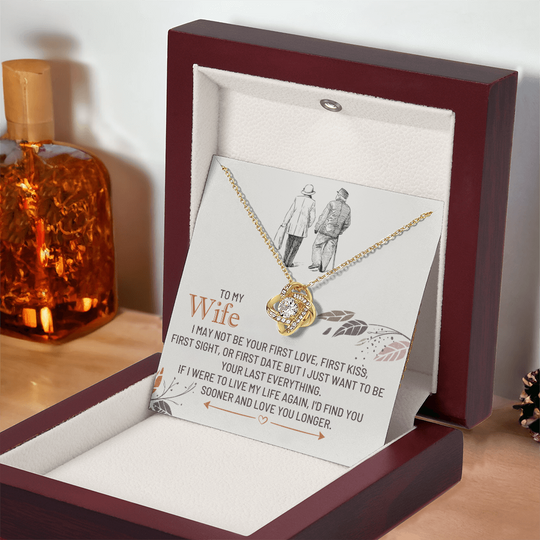 To My Wife - First Kiss - Beautiful Gift Set - SSW25 Jewelry ShineOn Fulfillment
