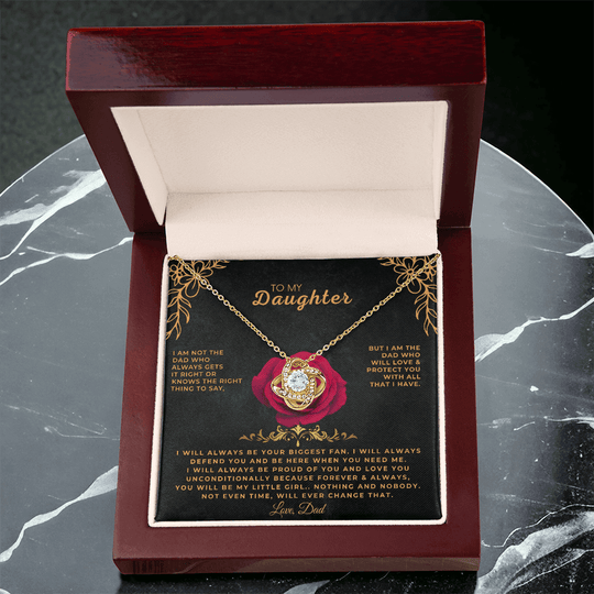 To My Daughter - Love Dad - Beautiful Gift Set - SS461V16 Jewelry ShineOn Fulfillment