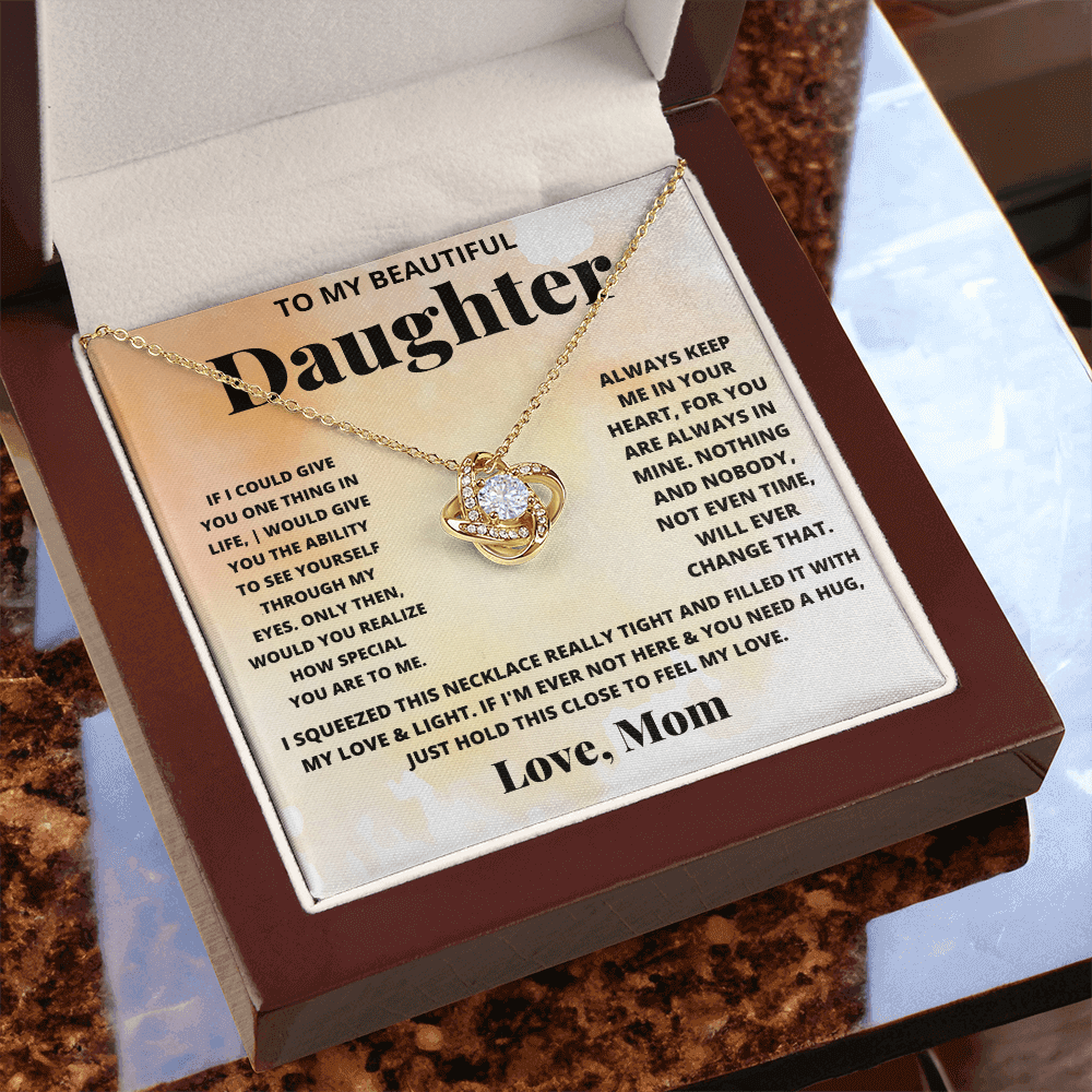 To My Daughter - Feel My Love - Beautiful Gift Set - SSD32 Jewelry ShineOn Fulfillment