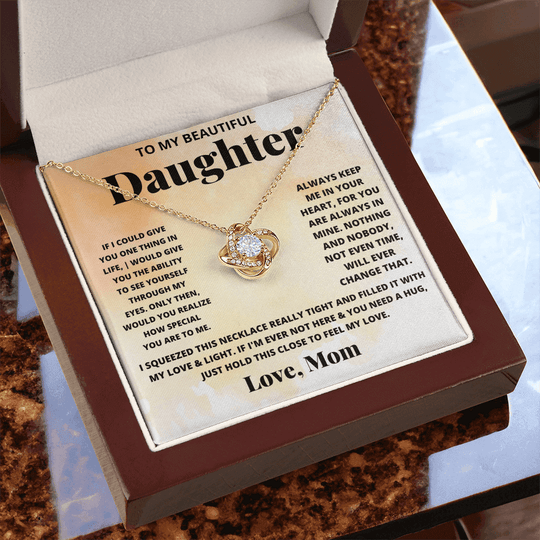 To My Daughter - Feel My Love - Beautiful Gift Set - SSD32 Jewelry ShineOn Fulfillment