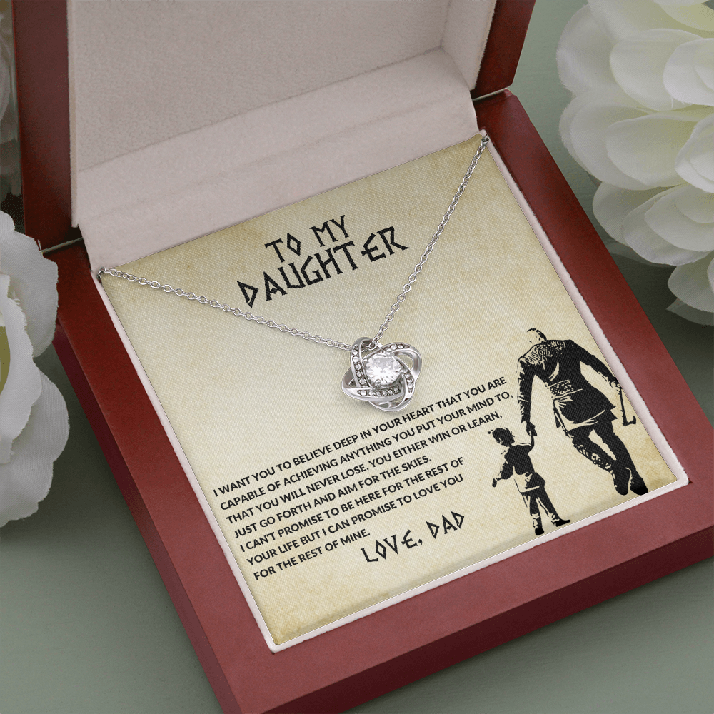 To My Daughter - Believe Deep - Beautiful Gift Set - SSD33V2 Jewelry ShineOn Fulfillment