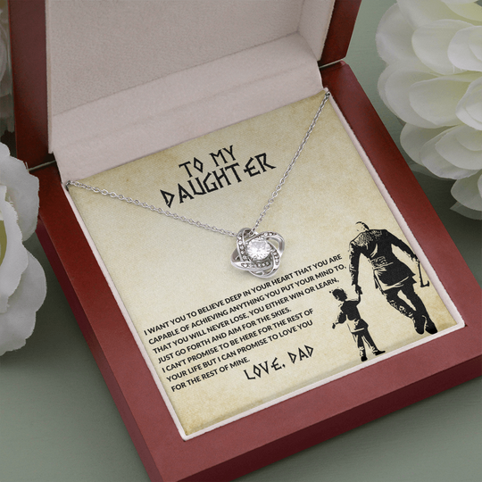 To My Daughter - Believe Deep - Beautiful Gift Set - SSD33V2 Jewelry ShineOn Fulfillment