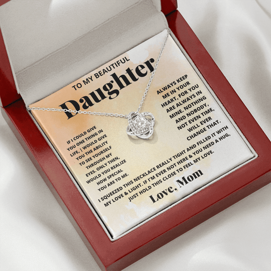 To My Daughter - Feel My Love - Beautiful Gift Set - SSD32 Jewelry ShineOn Fulfillment