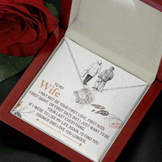 To My Wife - First Kiss - Beautiful Gift Set - SSW25 Jewelry ShineOn Fulfillment