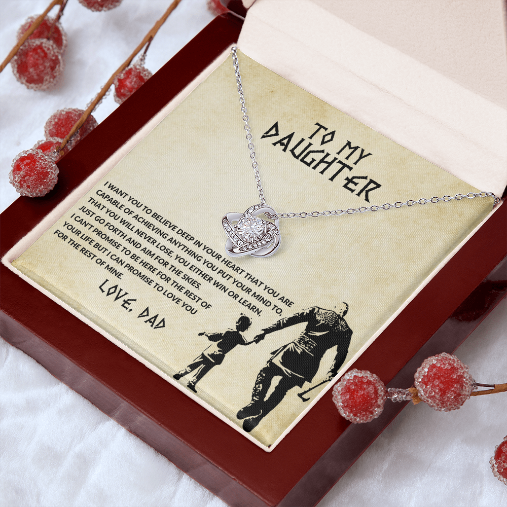 To My Daughter - Believe Deep - Beautiful Gift Set - SSD33V2 Jewelry ShineOn Fulfillment
