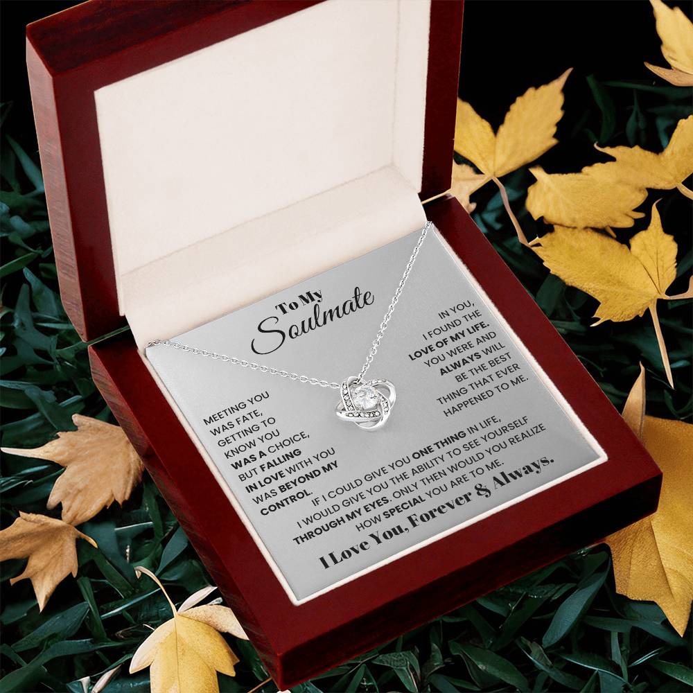 To My Soulmate - Beautiful Gift Set - SSS1 Jewelry ShineOn Fulfillment