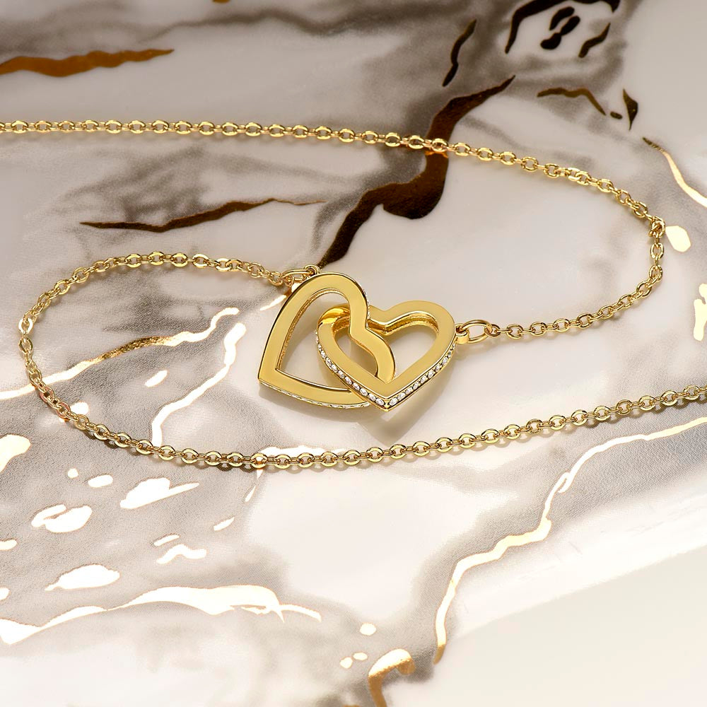 To My Gorgeous Wife - Forever Linked Hearts Gift Set - SSW23 Jewelry ShineOn Fulfillment