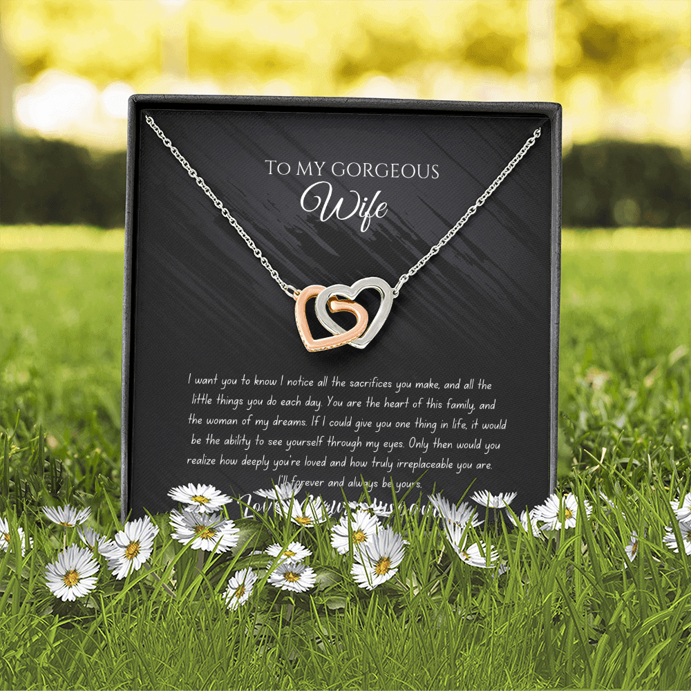 To My Wife Necklace – Meaningful Gift for Wife - IV51GW