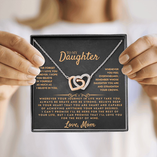 To My Daughter - Beautiful Gift Set - SSVD17V2 Jewelry ShineOn Fulfillment