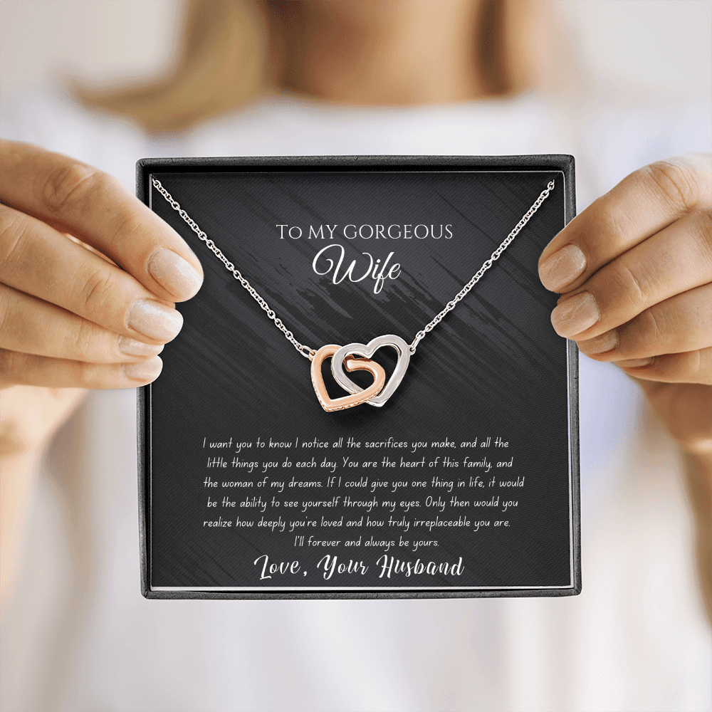 To My Wife Necklace – Meaningful Gift for Wife - IV51GW