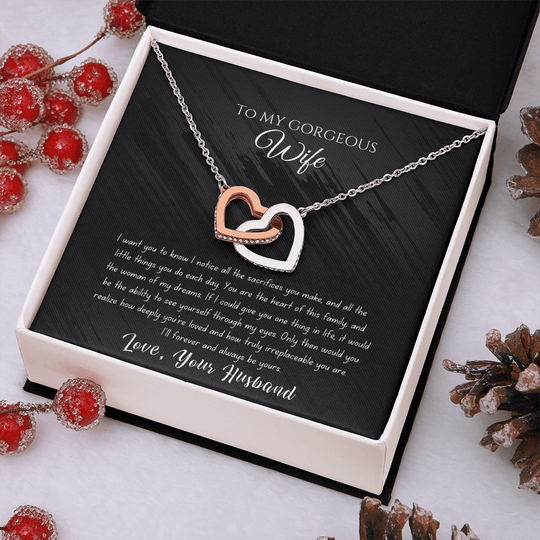 To My Wife Necklace – Meaningful Gift for Wife - IV51GW