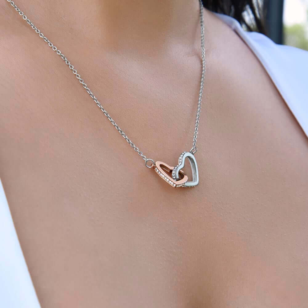 To My Beautiful Future Wife - Intertwined Hearts Gift Set - SSV1 Jewelry ShineOn Fulfillment