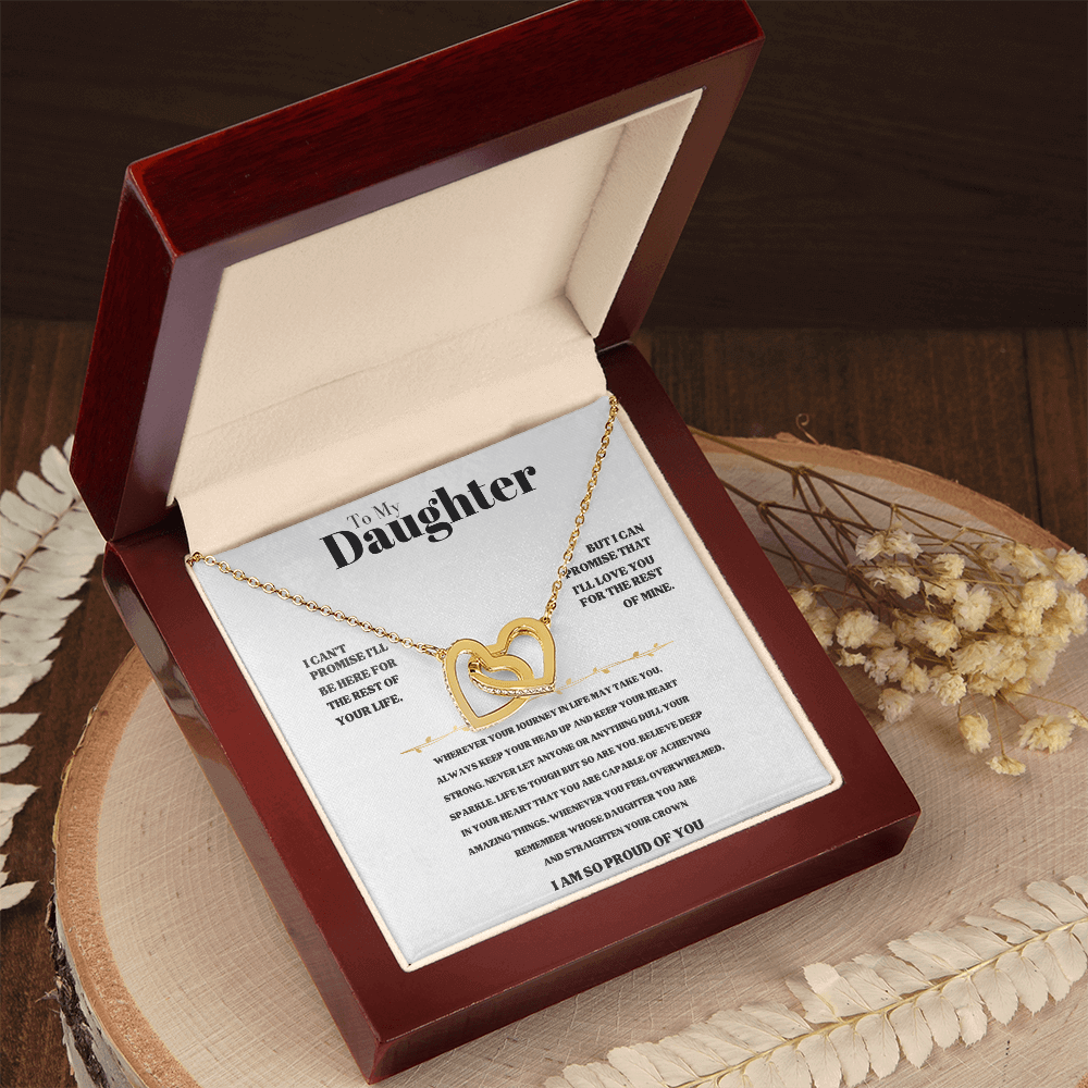 Daughter's Alluring Beauty Pendant in a gift box, a meaningful milestone graduation or birthday gift for daughter.