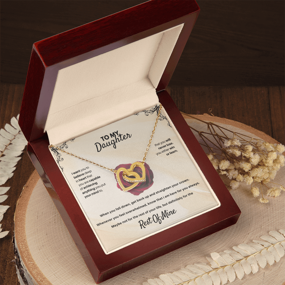 To My Daughter - Beautiful Gift Set - Rest Of Mine - SSD30 Jewelry ShineOn Fulfillment