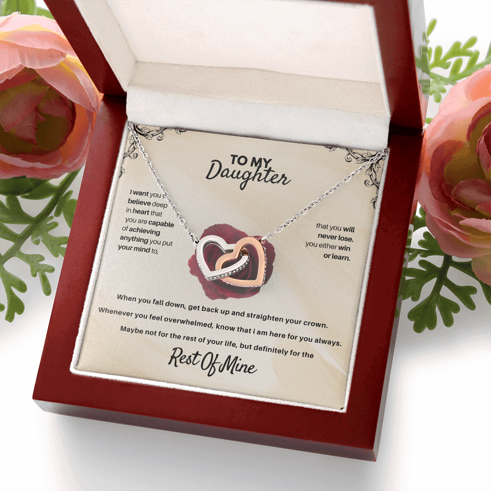 To My Daughter - Beautiful Gift Set - Rest Of Mine - SSD30 Jewelry ShineOn Fulfillment