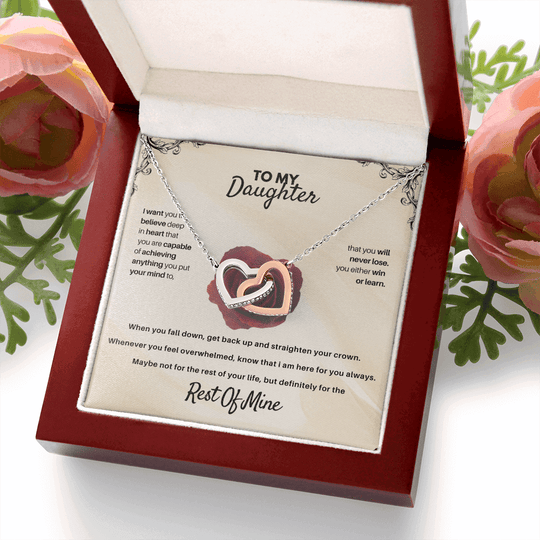 To My Daughter - Beautiful Gift Set - Rest Of Mine - SSD30 Jewelry ShineOn Fulfillment