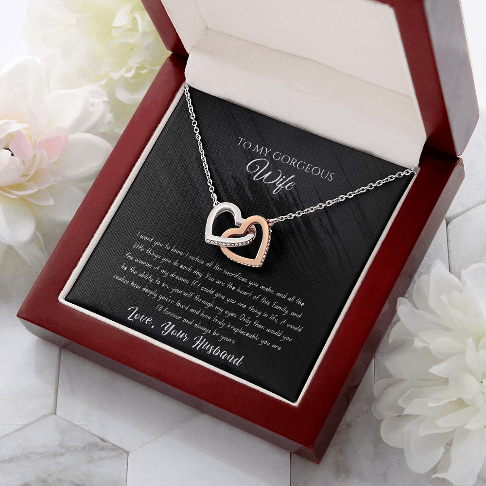 To My Wife Necklace – Meaningful Gift for Wife - IV51GW