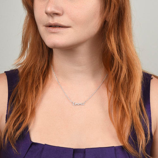 To My Wife - Custom Name Neckle - SSW22