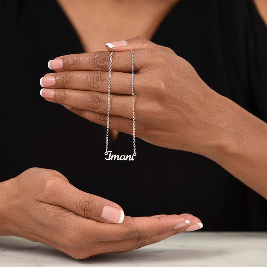 To My Daughter - Custom Name Neckle - SSD33 Jewelry ShineOn Fulfillment