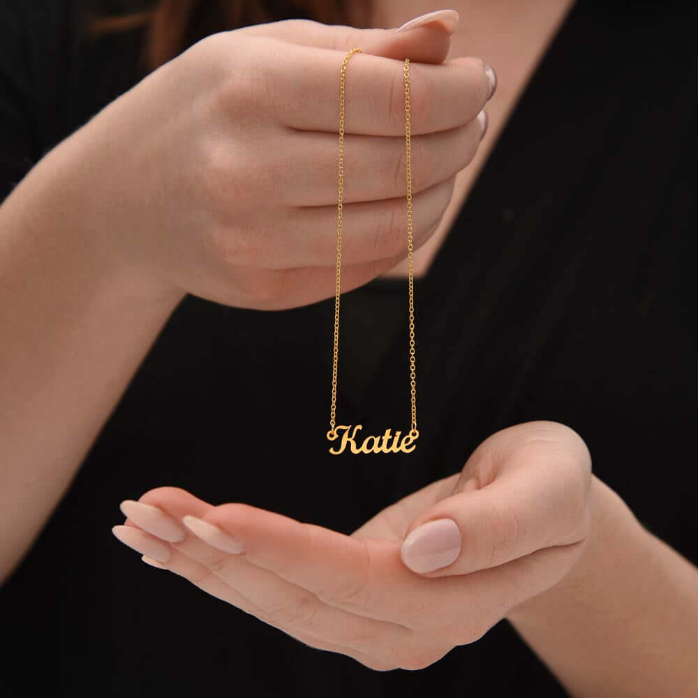To My Daughter - Custom Name Neckle - SSD32 Jewelry ShineOn Fulfillment