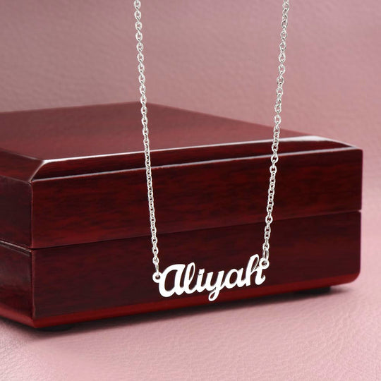 To My Wife - Custom Name Neckle - SSW22