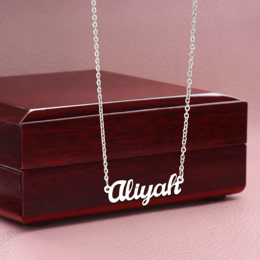 To My Daughter - Custom Name Neckle - SSD33 Jewelry ShineOn Fulfillment