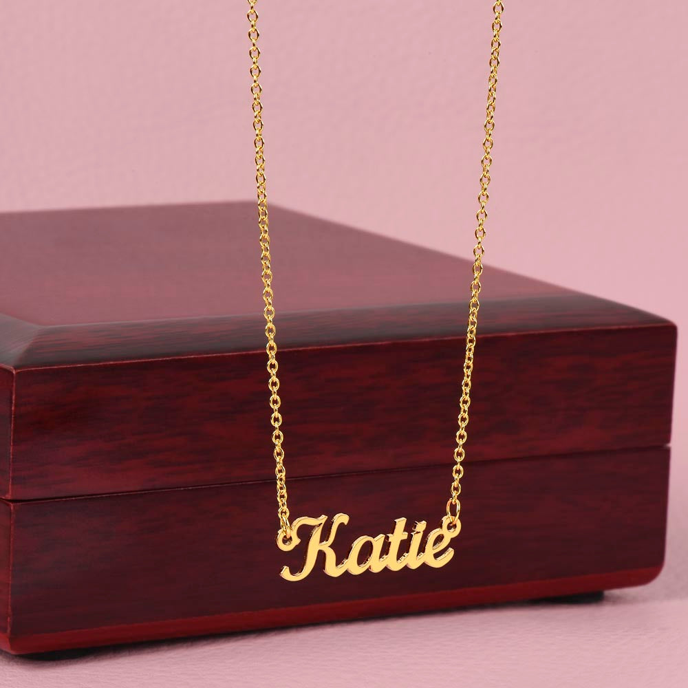 To My Wife - Custom Name Neckle - SSW22