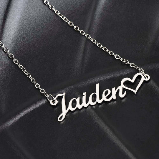 To My Wife - Last Everything - Custom Name Heart Neckle - SSW24 Jewelry ShineOn Fulfillment