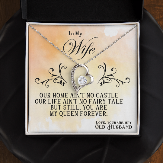 To My Wife - Forever Love Necklace Gift Set - SSW22 Jewelry ShineOn Fulfillment