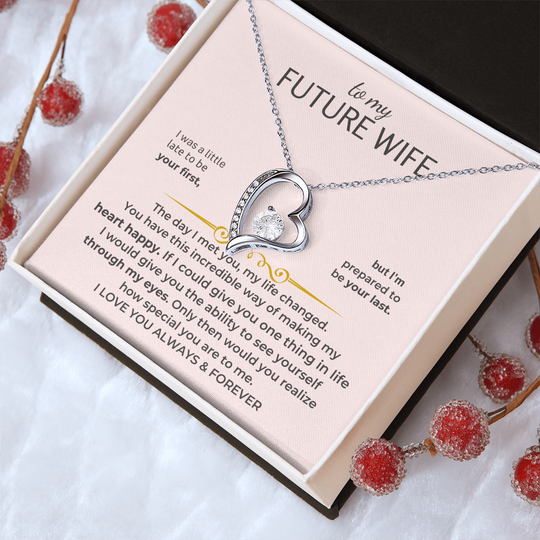 To My Future Wife - Forever Love Gift Set - SS503V1 Jewelry ShineOn Fulfillment