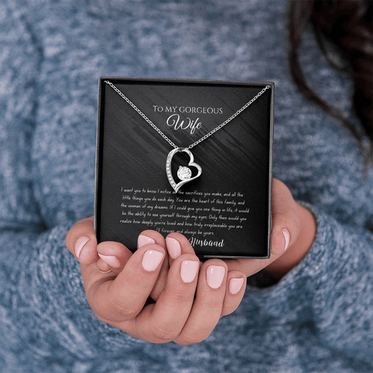 To My Wife Necklace – Romantic Gift for Wife - IV51W